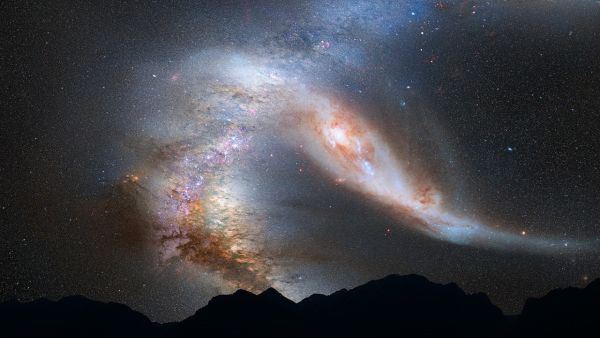 Разкриха как се е появила галактиката Андромеда