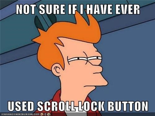 Scroll Lock – един забравен бутон от клавиатурата